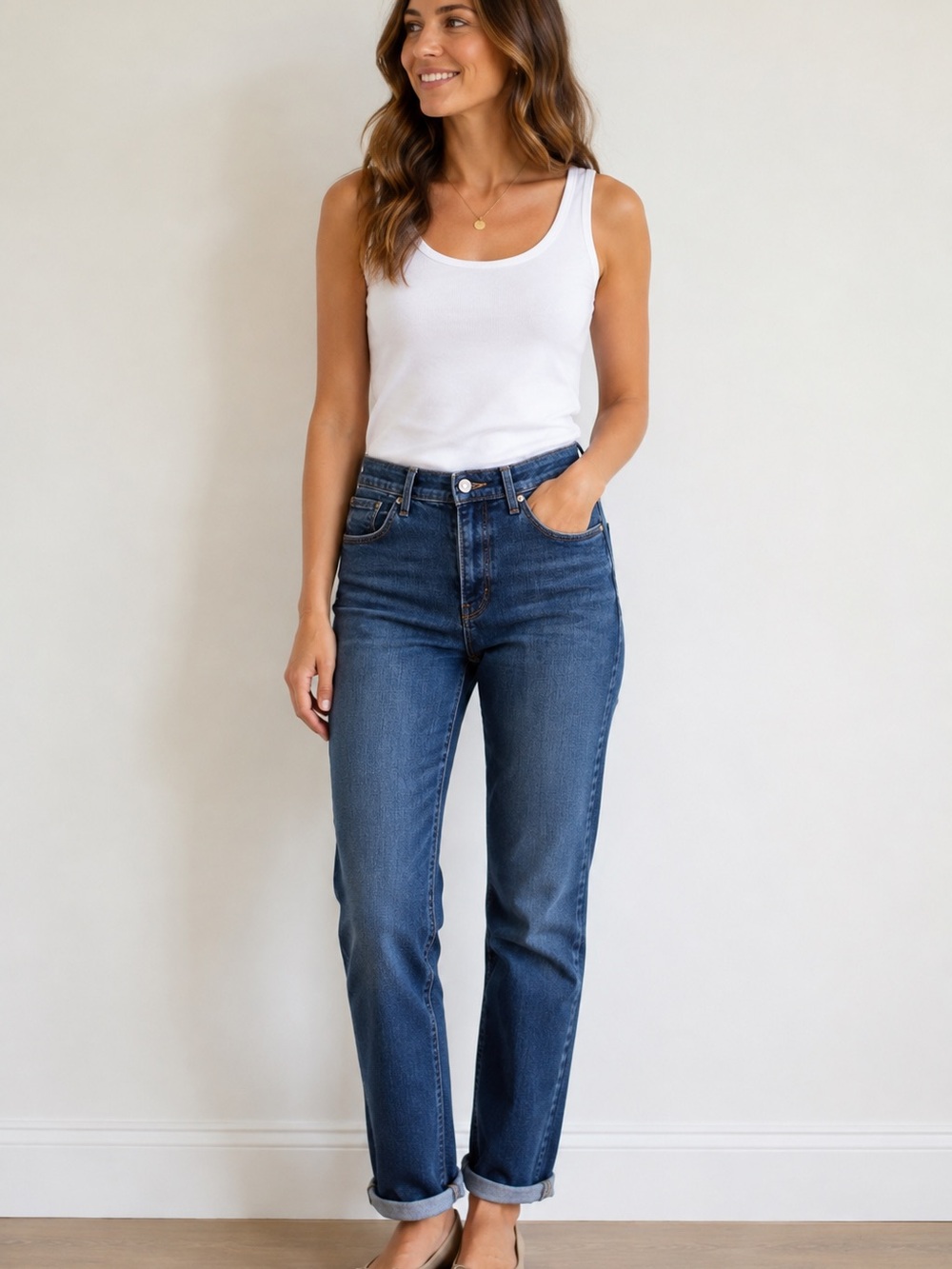 Levi’s Classic Straight Jeans Women’s Size 6 Medium Wash Denim